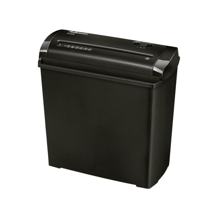 Destructora De Documentos Fellowes P-25S Capacidad De Corte 5 Hojas Corte En Tiras Papelera 11 Litros 1