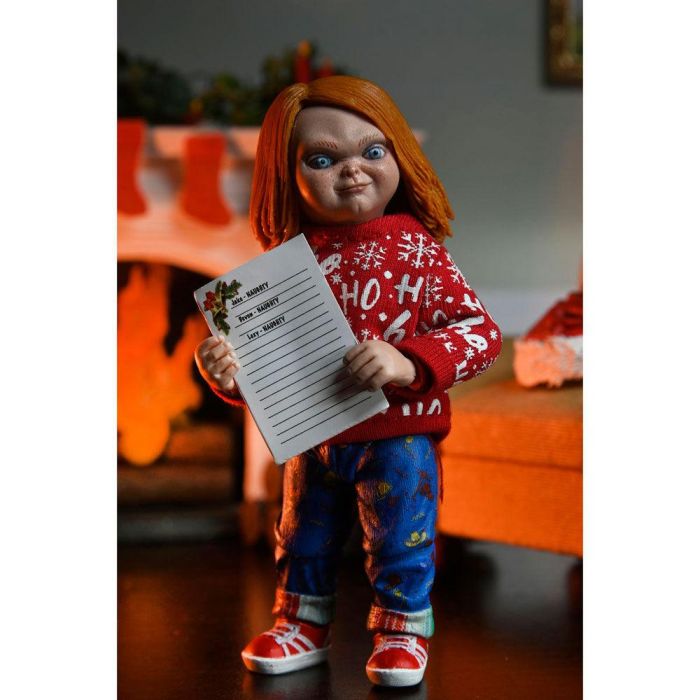 Neca Ultimate Chucky Holiday Edition Figura de 18 cm Colección Navideña 3 Neca Ultimate Chucky Holiday Edition Figura de 18 cm Colección Navideña 3