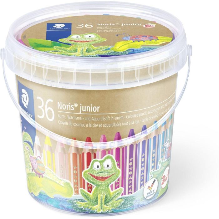STAEDTLER Buntstifte Noris junior 36 Stk. im Eimer retail 0 STAEDTLER Buntstifte Noris junior 36 Stk. im Eimer retail 0