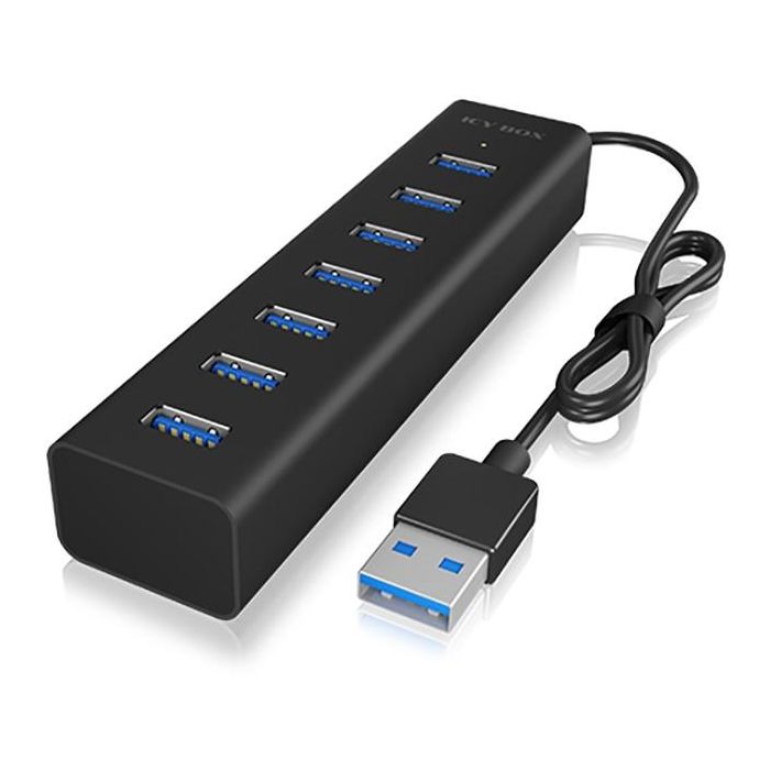 ICY BOX IB-HUB1700-U3 USB 3.0 HUB 7-Port 7xUSB 3.0 1