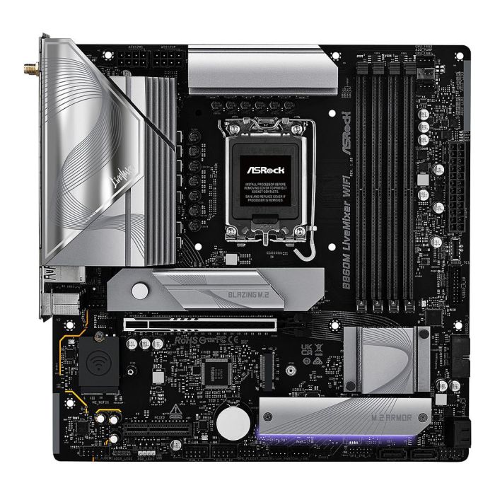 ASRock B860M LiveMixer WiFi 1851 mATX DDR5 HDMI/USB-C 1