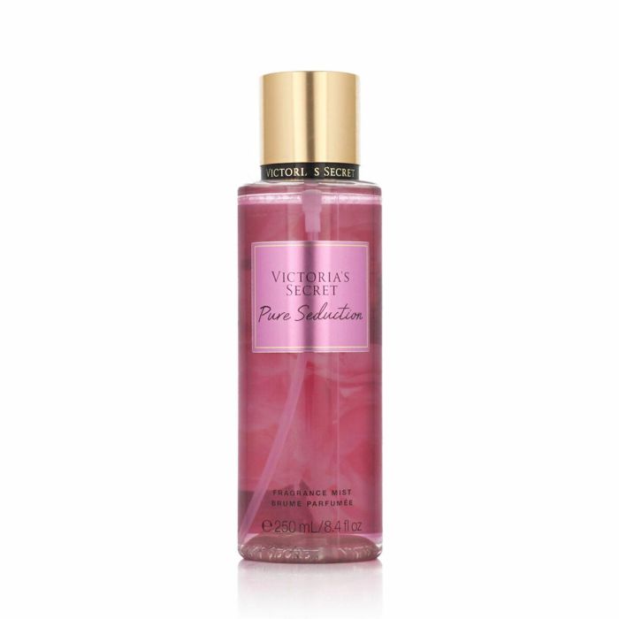Victoria's Secret Bruma Corporal Pure Seduction para Mujer 250 ml - Fragancia Floral Frutal Ciruela y Fresia, Hidratante con Aloe