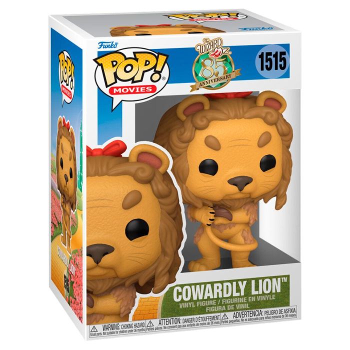 Funko Pop El Mago Oz León - Figura de Vinilo de 9cm con Caja Original 1 Funko Pop El Mago Oz León - Figura de Vinilo de 9cm con Caja Original 1