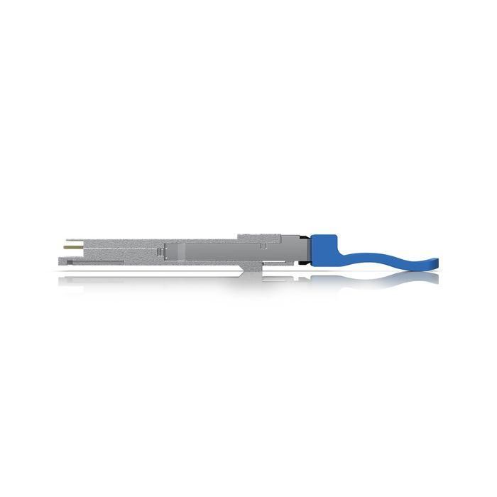 Ubiquiti 100G LR4 Single-Mode Optical Module, Transceptor QSFP28 para 10 km, LC UPC Duplex 1