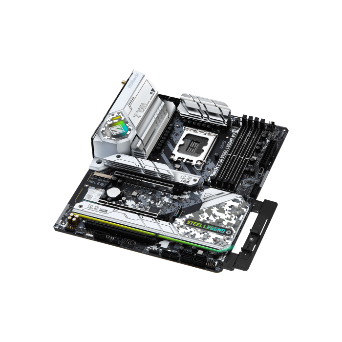 ASRock 90-MXBKD0-A0UAYZ Placa Base Z790 Steel Legend WiFi Intel Z790 LGA 1700 ATX DDR5 Wi-Fi 6E 2 ASRock 90-MXBKD0-A0UAYZ Placa Base Z790 Steel Legend WiFi Intel Z790 LGA 1700 ATX DDR5 Wi-Fi 6E 2