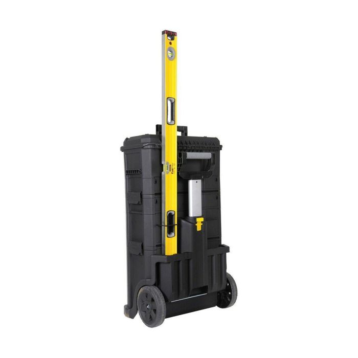 Stanley 1-79-206 Taller Móvil Modular para Herramientas con 4 Cajones, Asa Telescópica y Ruedas Robustas, Polipropileno 5 Stanley 1-79-206 Taller Móvil Modular para Herramientas con 4 Cajones, Asa Telescópica y Ruedas Robustas, Polipropileno 5