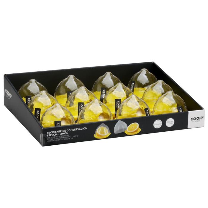 Cook Concept Recipiente para Conservar Limón con Tapa Bloqueable 3