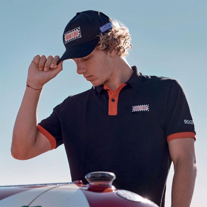 Gorra Sparco Targa Florio Negro S013043TF 2 Gorra Sparco Targa Florio Negro S013043TF 2