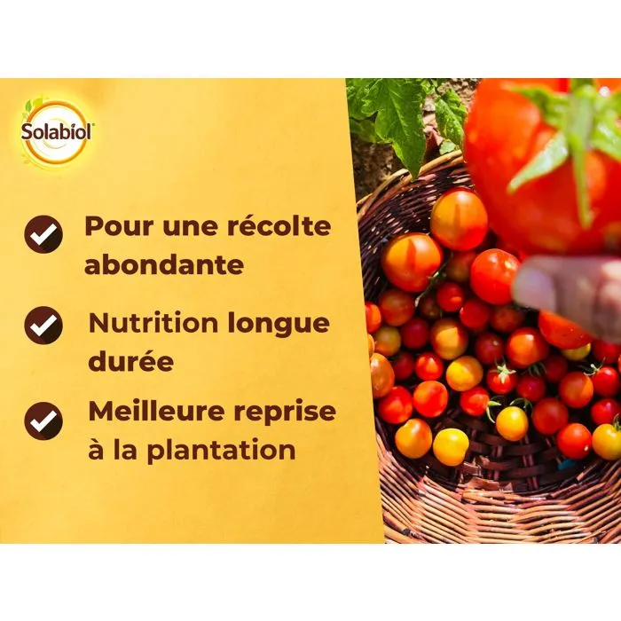 Solabiol SOTOMY15 Fertilizante de Tomate y Frutas Vegetales - 1.5 Kg 4