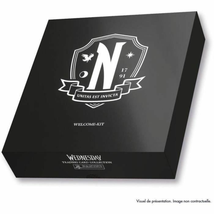 Panini PAN1700955653655 Miércoles Halloween Tarjetas Coleccionables 40 Tarjetas + 5 Tarjetas XXL