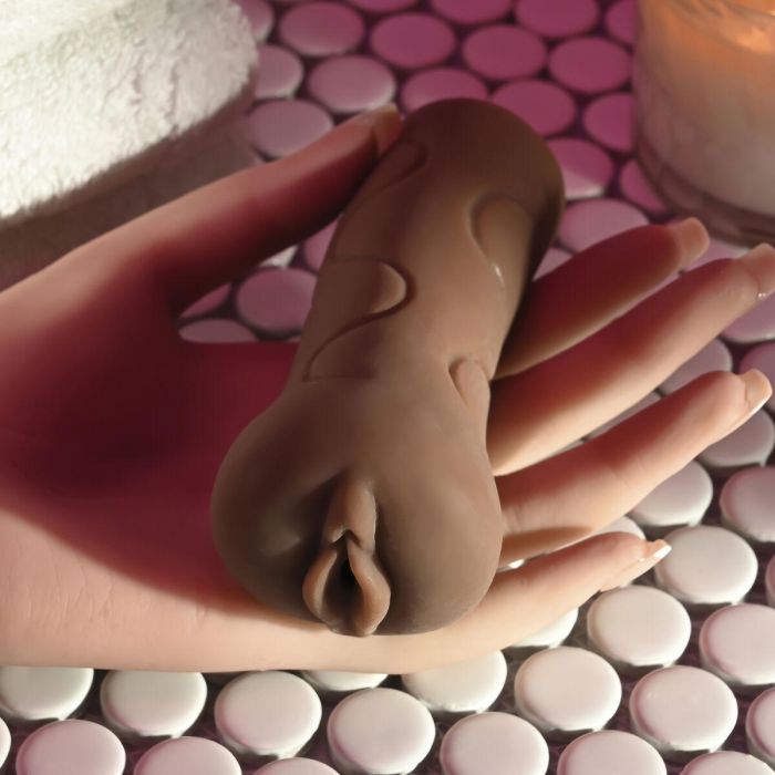 Masturbador Masculino Selopa Selopa Marrón 9