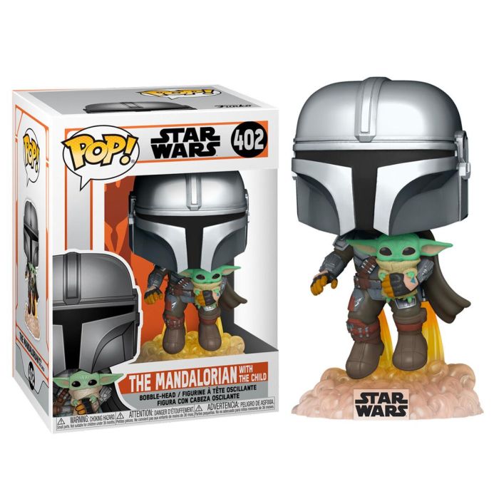 Funko 50959 Pop! Star Wars: The Mandalorian Volando con Propulsor - Figura Coleccionable de Vinilo de 9 cm 0 Funko 50959 Pop! Star Wars: The Mandalorian Volando con Propulsor - Figura Coleccionable de Vinilo de 9 cm 0
