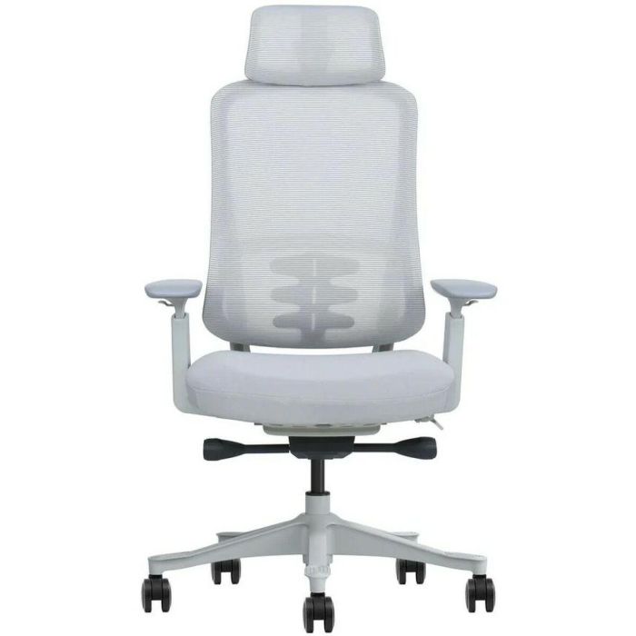 Phoenix Lira Silla de Oficina Ergonómica | Apoyo Lumbar, Reposacabezas 2D, Reposabrazos 3D, Malla Mesh, Pistón Clase 4 hasta 120kg