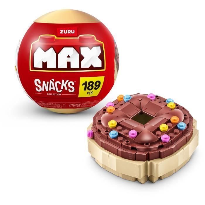 Juego de construcción - ZURU - Snack - 200 piezas máximo - 6 snacks - Hamburguesa, helado o sushi 2 Juego de construcción - ZURU - Snack - 200 piezas máximo - 6 snacks - Hamburguesa, helado o sushi 2