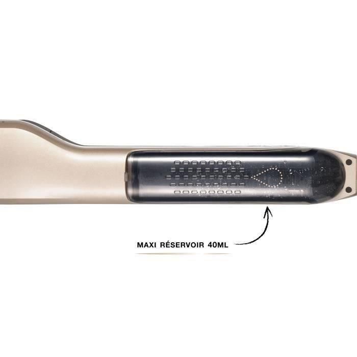 Saint Algue SAI3666085200628 Plancha de Pelo a Vapor Demeliss Titanio con Suero Protector - Kit Forever Care Box 3