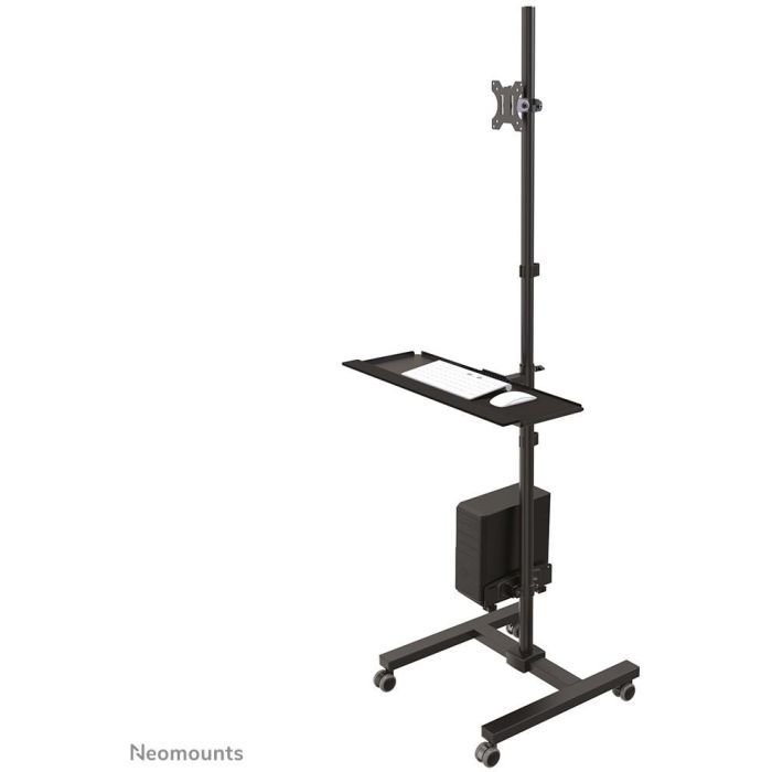 Neomounts FPMA-MOBILE1700 Estación de trabajo móvil para PC, monitor (10-32"), teclado y ratón, negro 1