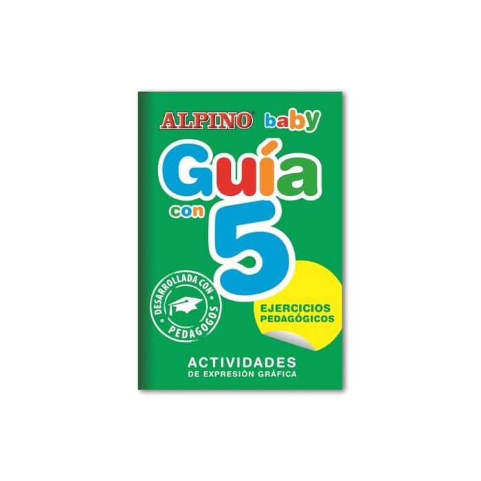 Alpino Estuche 12 Lápices de Colores para Bebés AL000177 - Mina Blanda, Sacapuntas y Guía Pedagógica Incluidos 2 Alpino Estuche 12 Lápices de Colores para Bebés AL000177 - Mina Blanda, Sacapuntas y Guía Pedagógica Incluidos 2