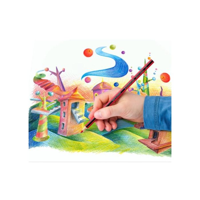 Staedtler Lápices de Colores Upcycled Wood Ecológico 36 Colores en Caja de Cartón 4