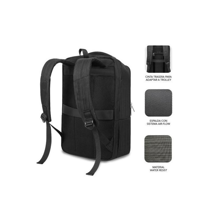 SUBBLIM Mochila Business V2 AP Backpack 16" Black 2 SUBBLIM Mochila Business V2 AP Backpack 16" Black 2