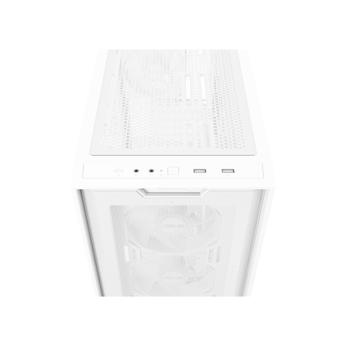 Asus A21 PLUS Blanco PC, Torre, micro ATX/Mini-ITX, 3x120mm Ventiladores, Iluminación RGB, 90DC00H3-B19010 12