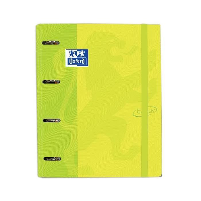 Oxford Carpeta Anillas 4 X 35 mm Touch Europeanbinder C-Recambio 100H A4+ 5x5 Tapa Extradura Lima Oxford Carpeta Anillas 4 X 35 mm Touch Europeanbinder C-Recambio 100H A4+ 5x5 Tapa Extradura Lima