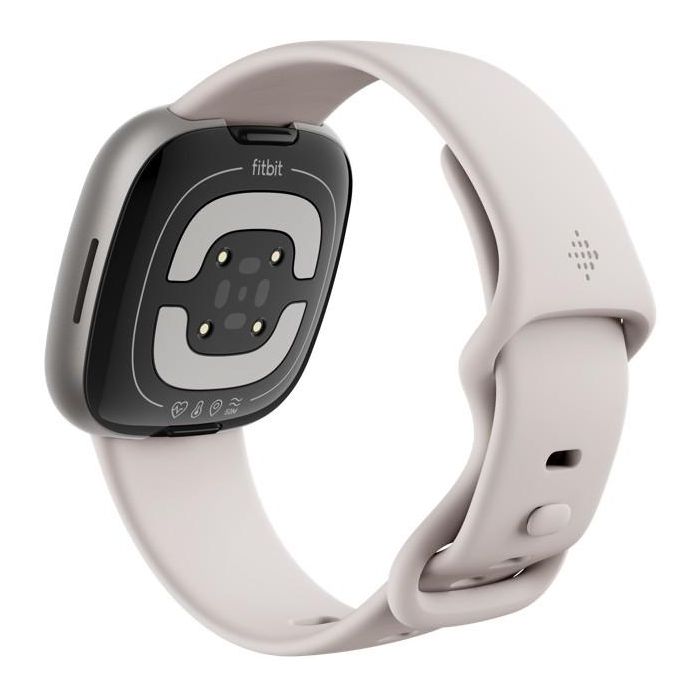 Fitbit Sense 2 Smartwatch GPS lunar white con Pantalla Táctil, Monitor Ritmo Cardíaco, Oxígeno en Sangre y Temperatura 2