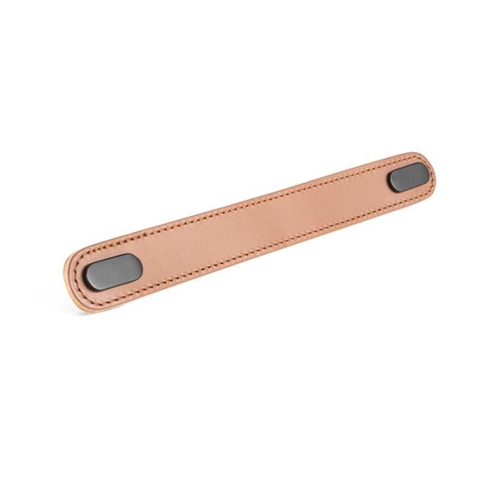 Tirador Piel Modelo Oblong Acabados Negro, Beige Y Marrón Distancia 160 Acabado Negro - Negro Viefe 1 Tirador Piel Modelo Oblong Acabados Negro, Beige Y Marrón Distancia 160 Acabado Negro - Negro Viefe 1