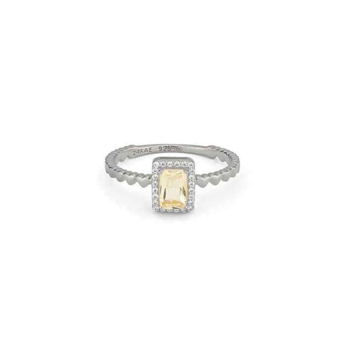 Anillo Mujer 24KAE 12472S/58 18 Plateado Anillo Mujer 24KAE 12472S/58 18 Plateado