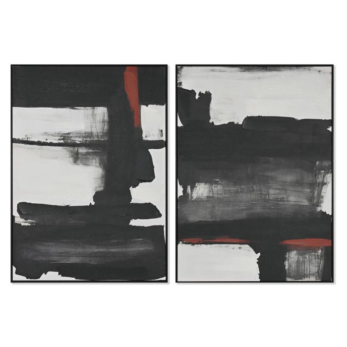 Lienzo Home ESPRIT Poliestireno Lienzo 100 x 4 x 140 cm