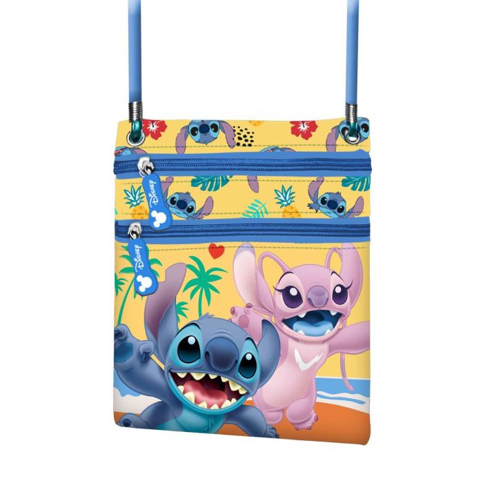 Bolso Action Vertical Ocean Disney Lilo y Stitch Azul