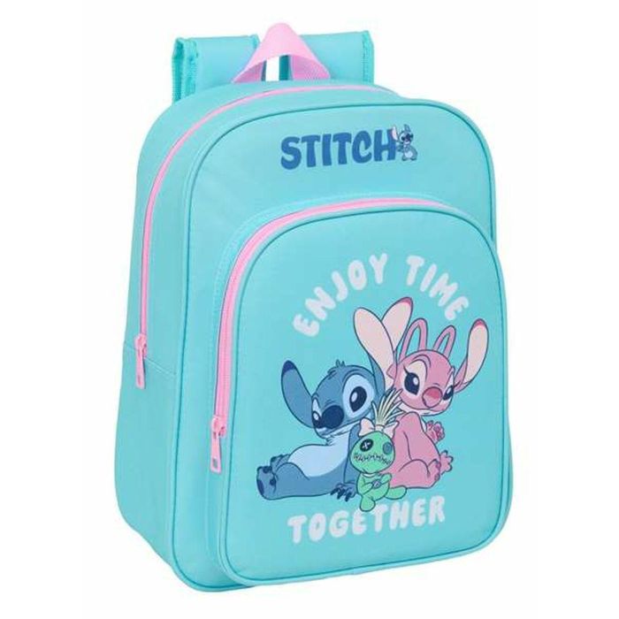 Safta Mochila infantil adaptable a carro Stitch 26x34x11cm para niños de 3+ años 0 Safta Mochila infantil adaptable a carro Stitch 26x34x11cm para niños de 3+ años 0