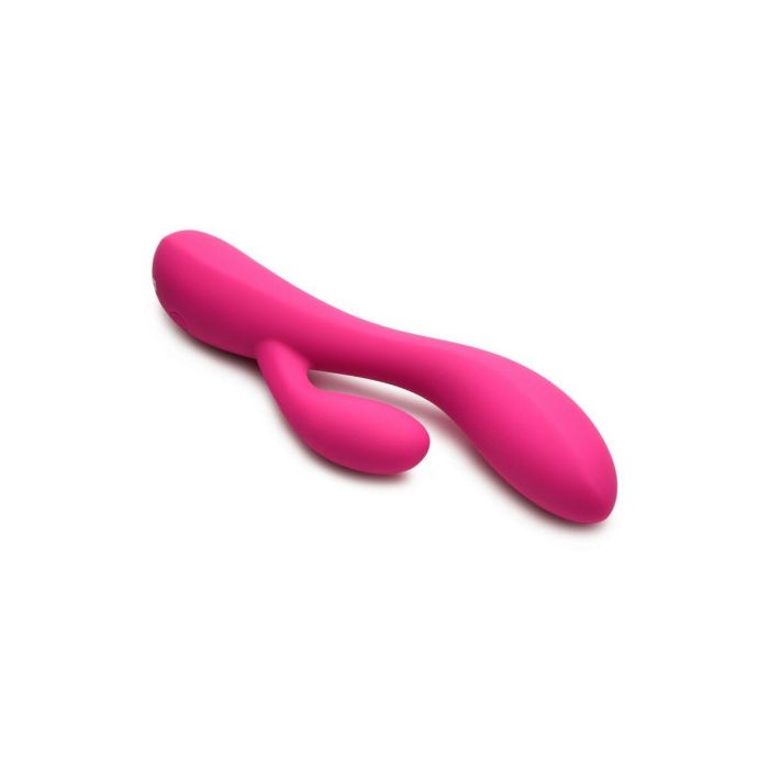 Vibrador Doble Estimulación XR Rosa Silicona 4 Vibrador Doble Estimulación XR Rosa Silicona 4