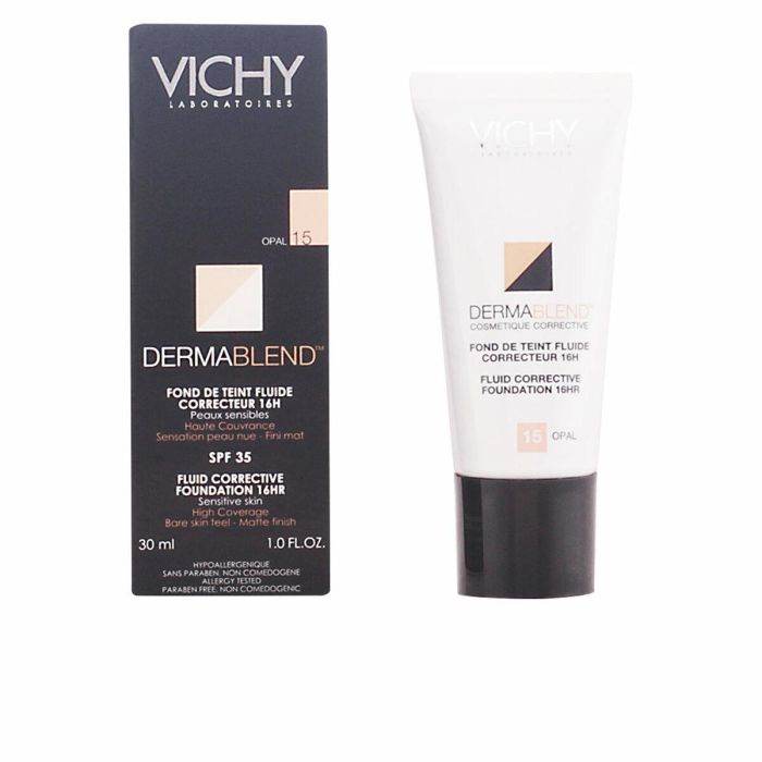 Fondo de Maquillaje Fluido Dermablend Vichy Spf 35 30 ml 4 Fondo de Maquillaje Fluido Dermablend Vichy Spf 35 30 ml 4