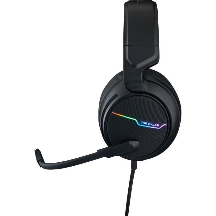 The G-Lab Korp Thallium Headset Gaming con Micrófono, Sonido Digital 7.1, Compatible con PC y PS4 2 The G-Lab Korp Thallium Headset Gaming con Micrófono, Sonido Digital 7.1, Compatible con PC y PS4 2