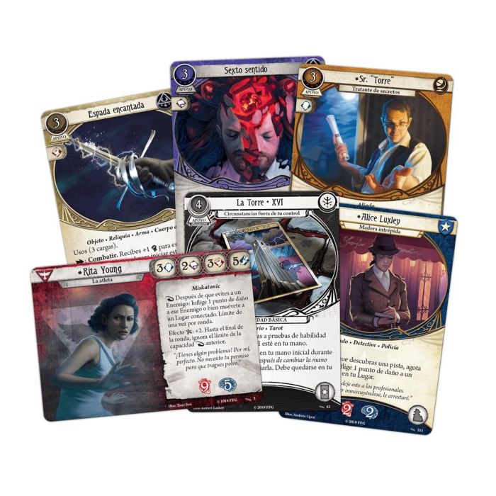 Fantasy Flight Games Arkham Horror LCG: El Círculo Roto Exp. Investigadores AHC74ES 1 Fantasy Flight Games Arkham Horror LCG: El Círculo Roto Exp. Investigadores AHC74ES 1