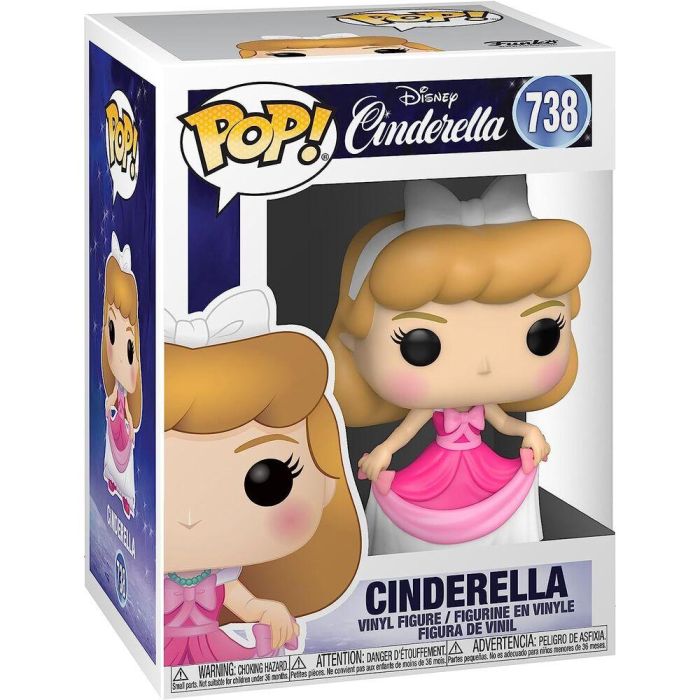 Figura POP Disney Cenicienta in Pink Dress 1
