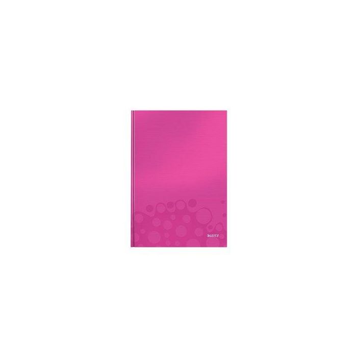 Cuaderno Leitz Wow A4 80 Hj. 90Gr. Cuadric.4X4 Fucsia