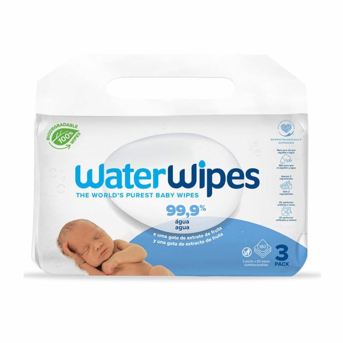 Waterwipes Toallitas Baby Agua 99,9% Bio