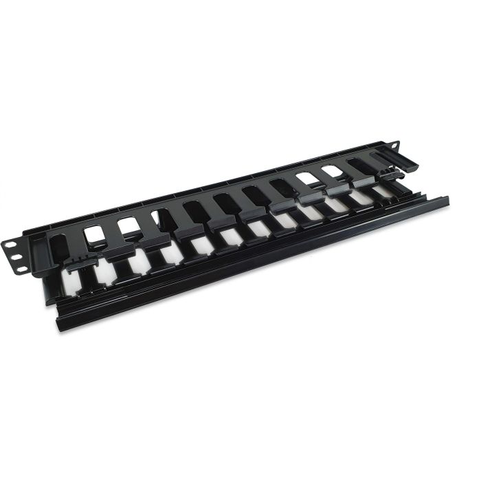 Equip 19" Kabelmanagement Panel abnehmbare Heckplatte sw 1 Equip 19" Kabelmanagement Panel abnehmbare Heckplatte sw 1