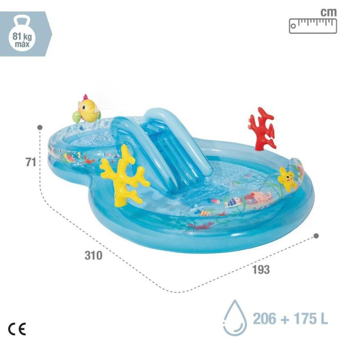 Juguete Aspersor Rociador de Agua Intex PVC 193 x 71 x 310 cm 3 Juguete Aspersor Rociador de Agua Intex PVC 193 x 71 x 310 cm 3