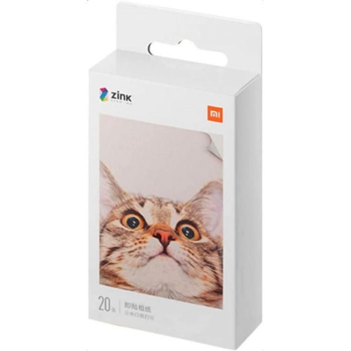 Xiaomi Mi Portable Photo Printer Papel Impresora 2x3-Inch 20 Und 0 Xiaomi Mi Portable Photo Printer Papel Impresora 2x3-Inch 20 Und 0