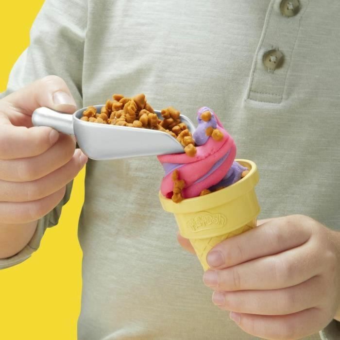 Play-Doh HAS5010996247544 My Rainbow Ice Cream Set con masa para modelar 2