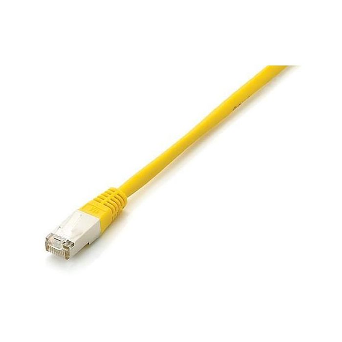 Equip Patchkabel Cat6A S/FTP 2xRJ45 20.00m gelb Plat.LSZH Polybeutel 1