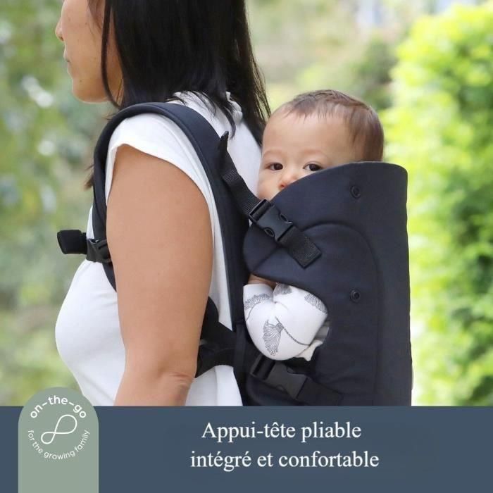 Dreambaby DRE9312742422059 Portabebés Journey Regulable 3-en-1 Cómodo Versátil Recién Nacido hasta 15 kg Negro 4 Dreambaby DRE9312742422059 Portabebés Journey Regulable 3-en-1 Cómodo Versátil Recién Nacido hasta 15 kg Negro 4