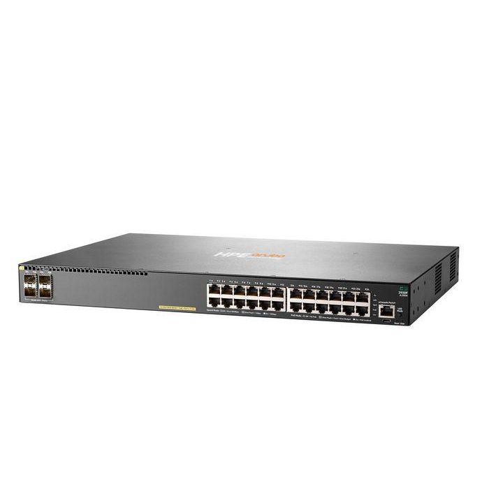 Aruba 2930F 24G PoE+ 4SFP+ Switch Gestionado L3 Gigabit Ethernet Montaje en Rack 1U - HPE Aruba Networking 1