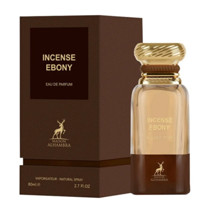 Maison Alhambra Incense Ebony Eau de Parfum 80 ml Vaporizador