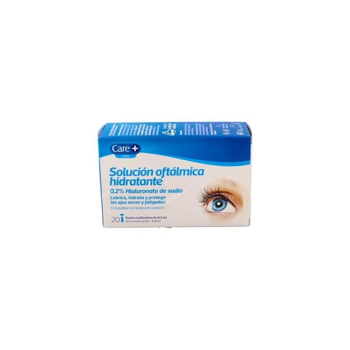 Care+ Sol Oftal Stada 0.2% Hialu Sodio 20 Vial