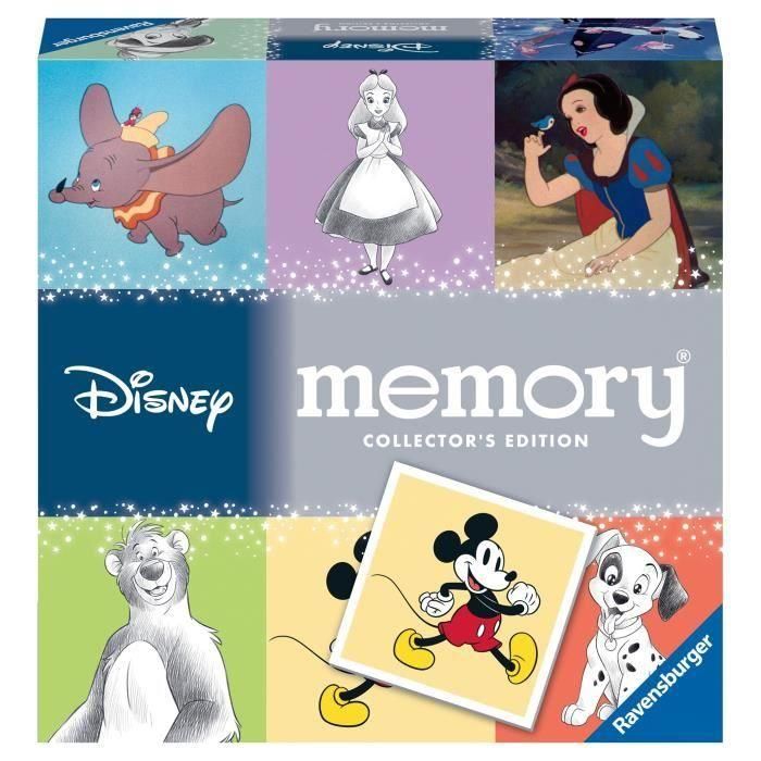 Memoria de los coleccionistas - Walt Disney -4005556273782 - Ravensburger Memoria de los coleccionistas - Walt Disney -4005556273782 - Ravensburger