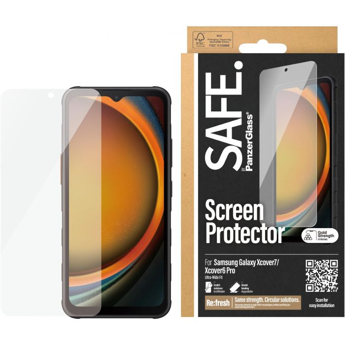 SAFE. by PanzerGlass Samsung Xcover 7 UWF *BULK 1 SAFE. by PanzerGlass Samsung Xcover 7 UWF *BULK 1