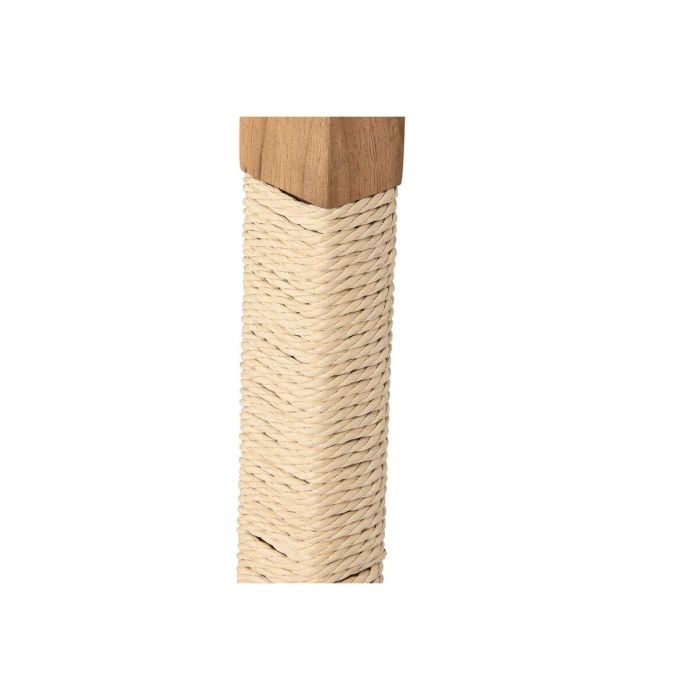 DKD Home Decor Consola de Estilo Mediterráneo con Abeto y Cuerda, Acabado Natural, Desmontable, Medidas 120 x 36 x 76 cm 1 DKD Home Decor Consola de Estilo Mediterráneo con Abeto y Cuerda, Acabado Natural, Desmontable, Medidas 120 x 36 x 76 cm 1